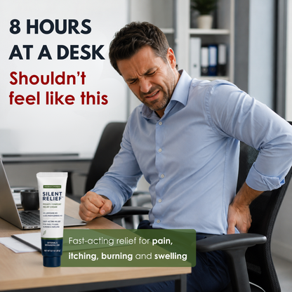 SILENT RELIEF – Hemorrhoid Relief Cream